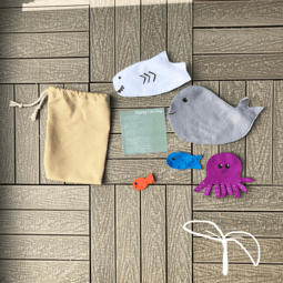 Handmade top felt toys